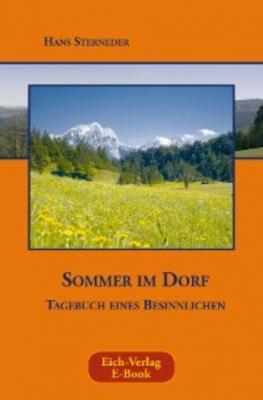 Sommer im Dorf - Hans Sterneder 