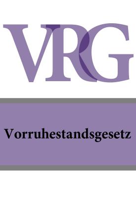 Vorruhestandsgesetz – VRG - Deutschland 