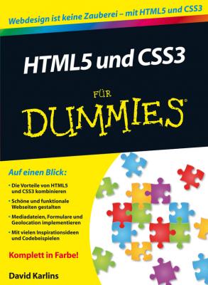 HTML5 und CSS3 für Dummies - Judith  Muhr 