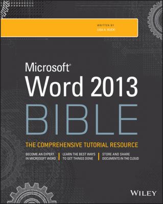 Word 2013 Bible - Lisa Bucki A. 