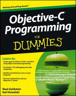 Objective-C Programming For Dummies - Neal  Goldstein 