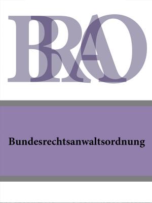 Bundesrechtsanwaltsordnung – BRAO - Deutschland 