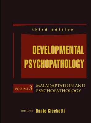 Developmental Psychopathology, Maladaptation and Psychopathology - Dante  Cicchetti 
