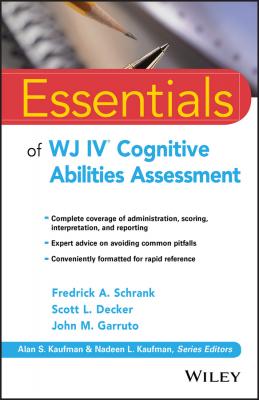 Essentials of WJ IV Cognitive Abilities Assessment - John Garruto M. 