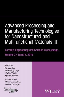 Advanced Processing and Manufacturing Technologies for Nanostructured and Multifunctional Materials III - Mrityunjay  Singh 