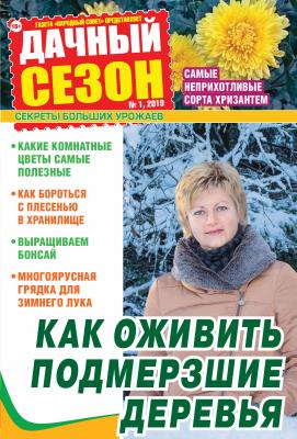 Дачный сезон №01/2019 - Отсутствует Журнал «Дачный сезон» 2019