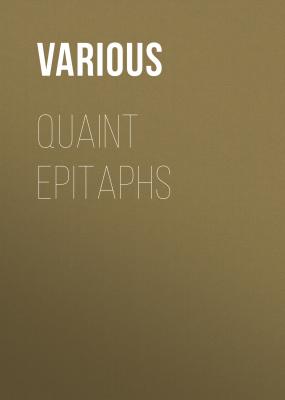 Quaint Epitaphs - Various 