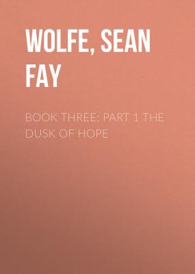 Book Three: Part 1 The Dusk Of Hope - Sean Fay  Wolfe 