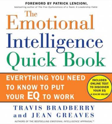 Emotional Intelligence Quick Book - Travis Bradberry 