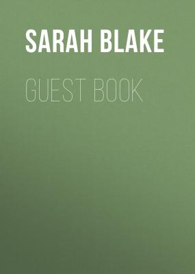 Guest Book - Sarah  Blake 