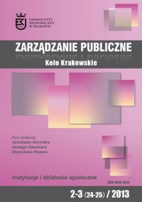 ZarzÄ…dzanie Publiczne nr 2-3(24-25)/2013 -  