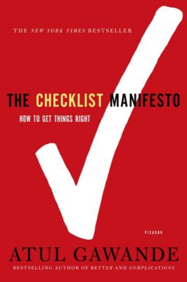 Checklist Manifesto - Atul Gawande 