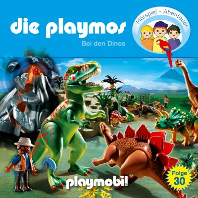 Die Playmos - Das Original Playmobil Hörspiel, Folge 30: Bei den Dinos - David Bredel 