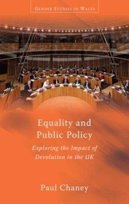 Equality and Public Policy - Paul  Chaney Gender Studies in Wales