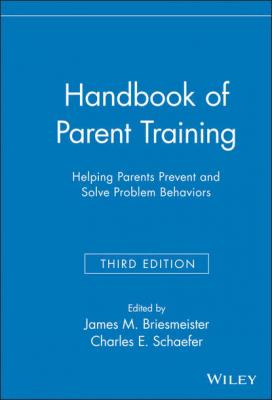 Handbook of Parent Training - Charles E. Schaefer 