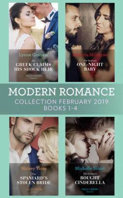 Modern Romance February Books 1-4 - Maisey Yates Mills & Boon Series Collections