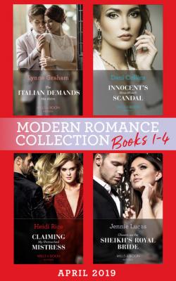 Modern Romance April 2019 Books 1-4 - Heidi Rice Mills & Boon Series Collections