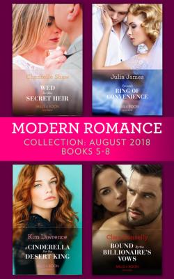 Modern Romance August 2018 Books 5-8 Collection - Julia James Mills & Boon Series Collections