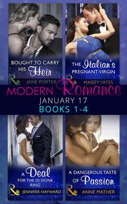 Modern Romance January 2017 Books 1 - 4 - Jane Porter Mills & Boon e-Book Collections