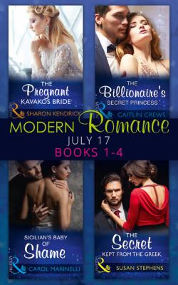 Modern Romance Collection: July 2017 Books 1 - 4 - Sharon Kendrick Mills & Boon e-Book Collections