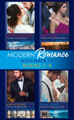 Modern Romance Collection: November 2017 Books 1 - 4 - Julia James Mills & Boon e-Book Collections