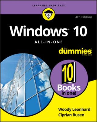Windows 10 All-in-One For Dummies - Woody  Leonhard 