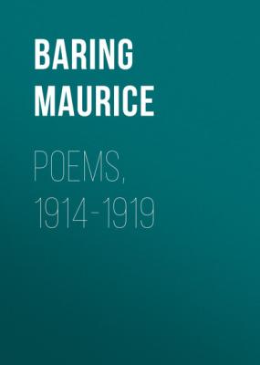 Poems, 1914-1919 - Baring Maurice 