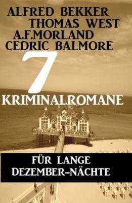 7 Kriminalromane für lange Dezember-Nächte - A. F. Morland 