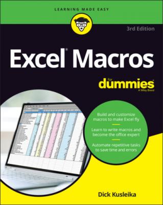 Excel Macros For Dummies - Dick  Kusleika 