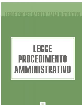 Legge Procedimento Amministrativo - Italia 