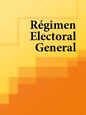 Régimen Electoral General - Espana 