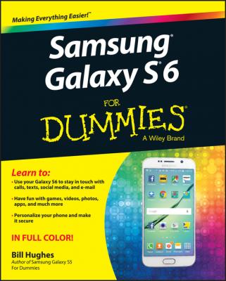 Samsung Galaxy S6 for Dummies - Bill Hughes For Dummies