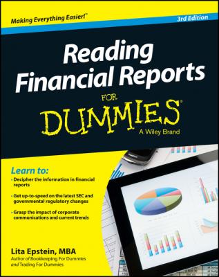 Reading Financial Reports For Dummies - Lita  Epstein 