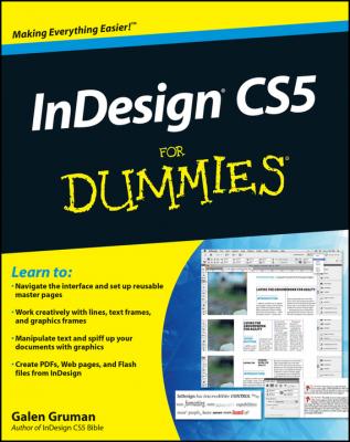 InDesign CS5 For Dummies - Galen Gruman 