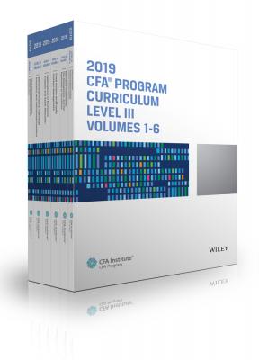CFA Program Curriculum 2019 Level III Volumes 1-6 Box Set - CFA Institute 