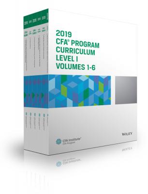 CFA Program Curriculum 2019 Level I Volumes 1-6 Box Set - CFA Institute 