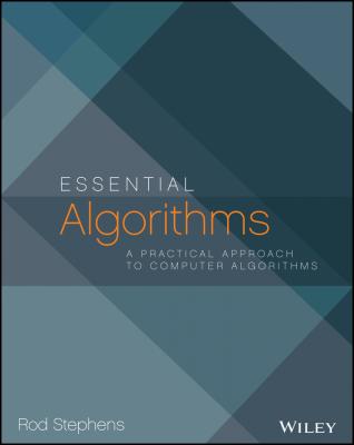 Essential Algorithms. A Practical Approach to Computer Algorithms - Rod  Stephens 