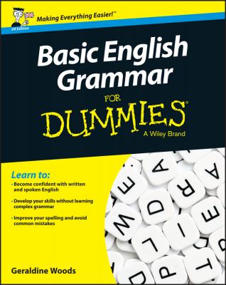 Basic English Grammar For Dummies - UK - Geraldine  Woods 