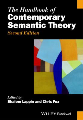The Handbook of Contemporary Semantic Theory - Shalom  Lappin 