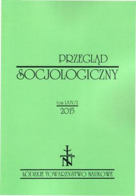 PrzeglÄ…d Socjologiczny t. 64 z. 2/2015 - Praca zbiorowa 