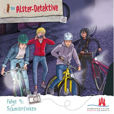 Die Alster-Detektive, Folge 4: Schmierfinken - Katrin Wiegand 