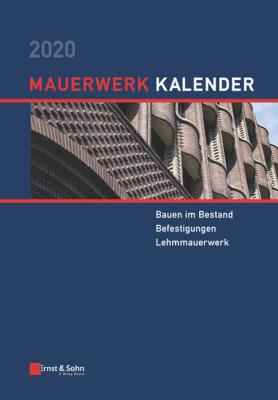 Mauerwerk-Kalender 2020 - Группа авторов 