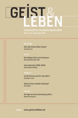 Geist & Leben 3/2016 - Christoph Benke 