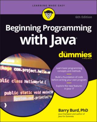 Beginning Programming with Java For Dummies - Barry Burd 